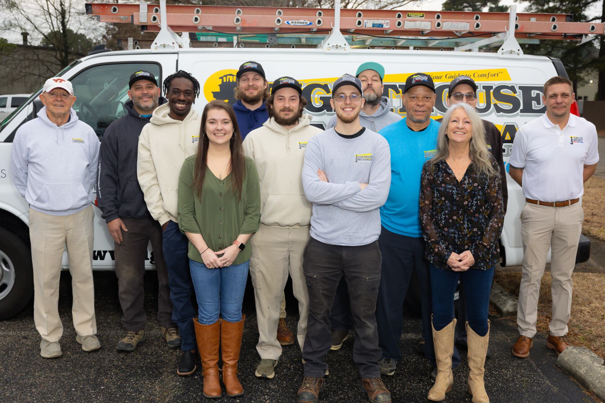 Lighthouse Mechanical Full Team Group Photo 2